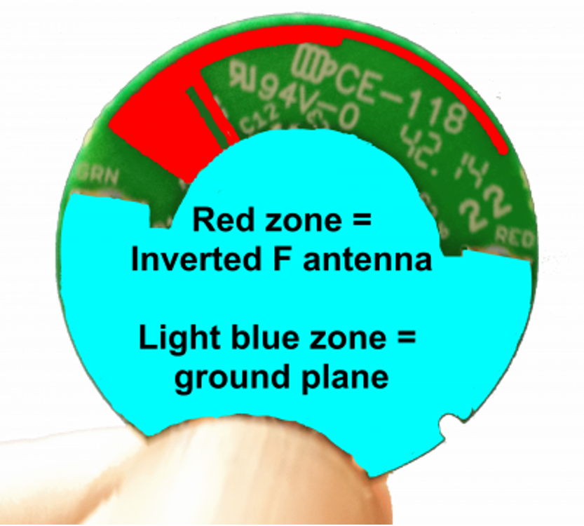 Google Eddystone Beacon PCB