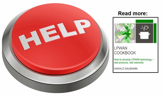 Which LPWAN do you use for an emergency call button?