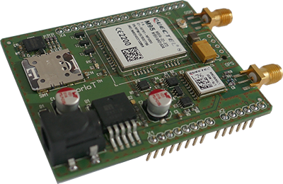 akorIoT_side-400 akorIoT module with aduino header